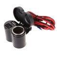 thumbnail image 3 of 12-24V motocicleta scooter manillar abrazadera impermeable USB cigarrillo luz Tmvgtek Autopartes, 3 of 7