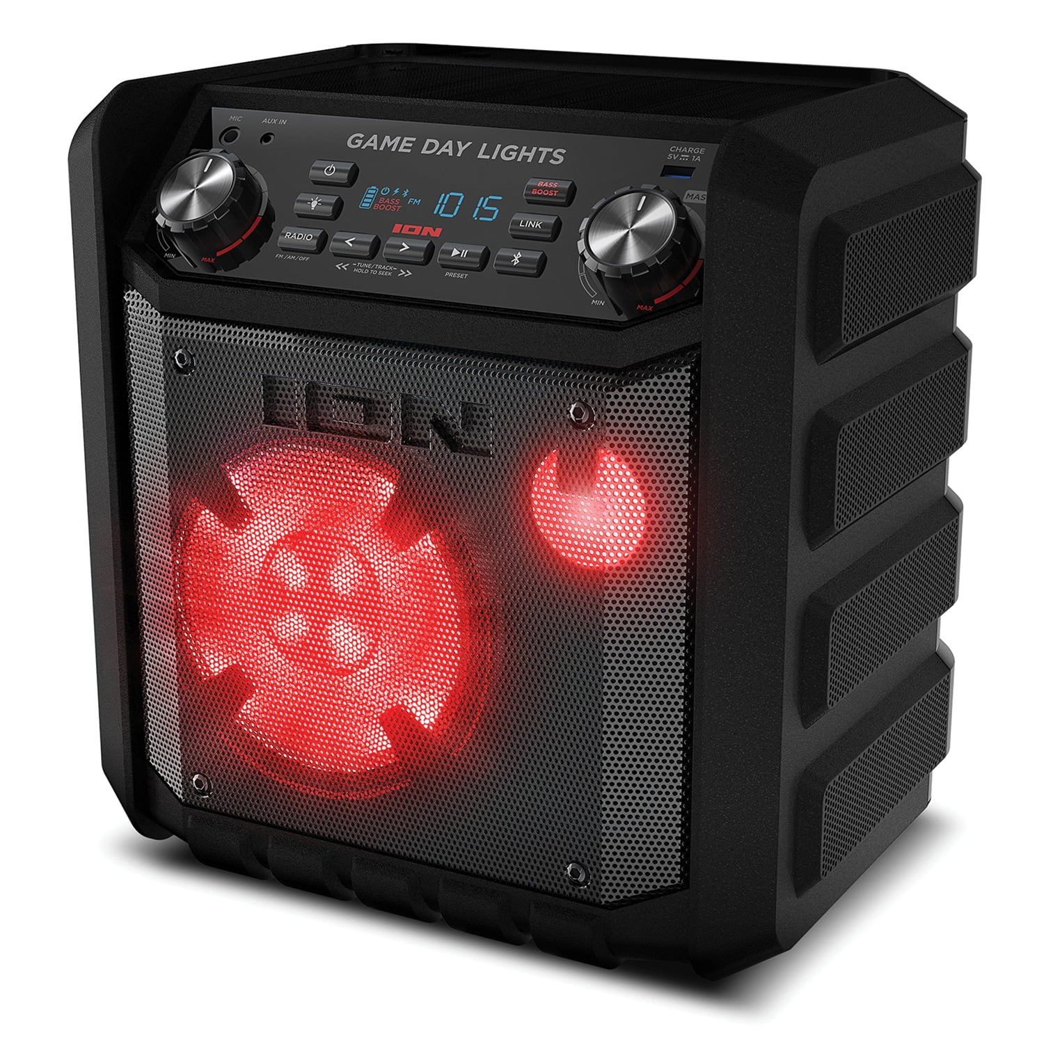 Rechargeable Bluetooth Speaker with lights, Game Day Party