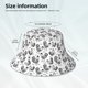 thumbnail image 3 of Fotbe Retro Rooster Sombrero Tipo Pescador con Estampado – Sombrero de Sol de Algodón de Moda para Playa, Golf, Pesca, 3 of 6