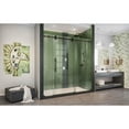 thumbnail image 5 of DreamLine Enigma-XO 68-72 in. W x 76 in. H Fully Frameless Sliding Shower Door in Oil Rubbed Bronze, 5 of 12