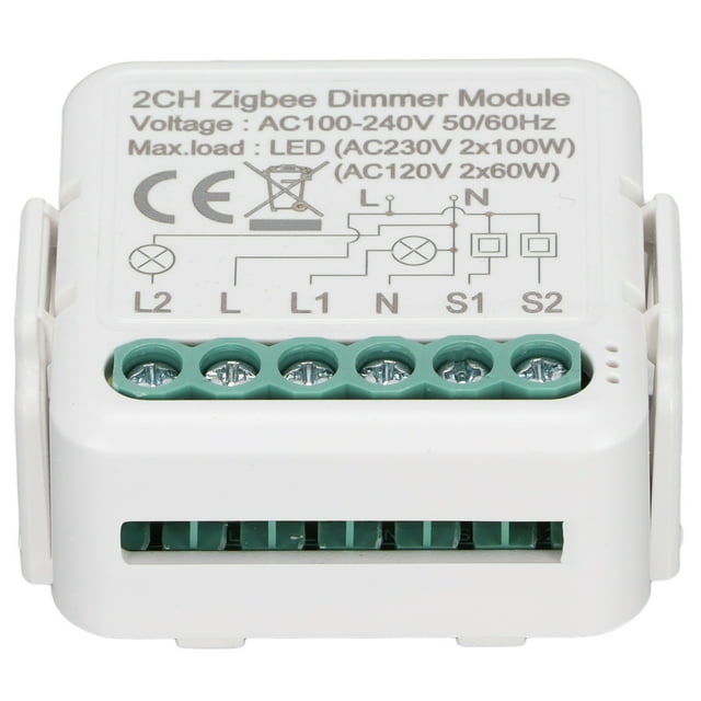 Módulo de Interruptor inteligente Sincero Control inalámbrico WiFi Para electrodomésticos CA 100‑240 V ZigBee