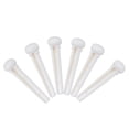 thumbnail image 4 of 6Pcs Plastic Bridge Pin Acoustic Guitar Pegs Replacement Stringed Instrument Accessories, 4 of 14