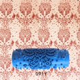 thumbnail image 3 of 5" Embossed Pattern Painting Roller Brush Tool for Wall Mangle Cameo DIY Decor Blue 8#, 3 of 9