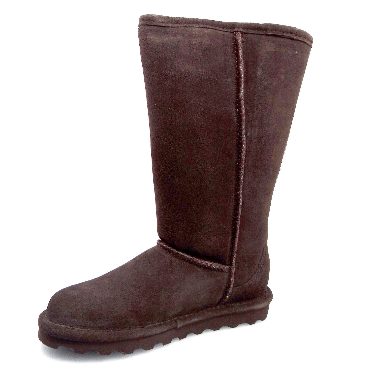 Elle Tall Mid-Calf Suede Boot | Walmart 