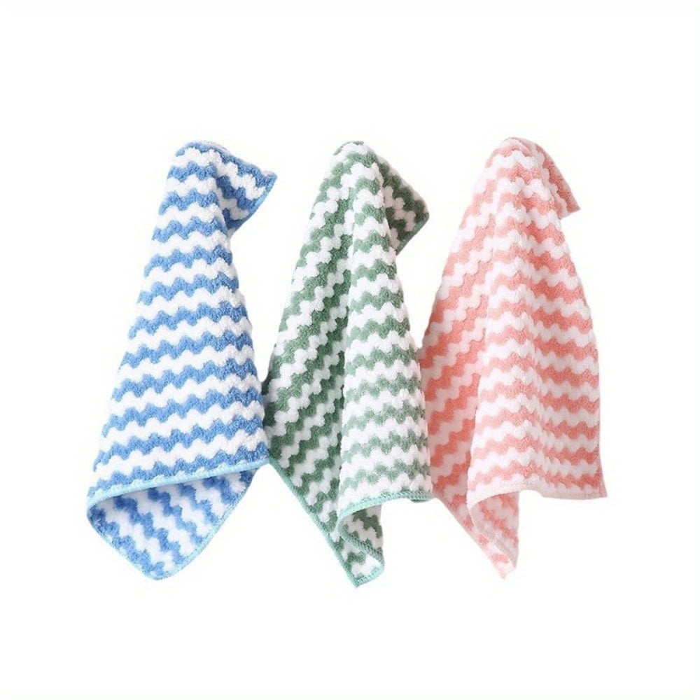 Kitchen Cleaning Cloth Handkerchief Set, 6 pcs+9 pcs, Super Absorbent Quick Drying For Kitchen And Bathroom