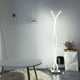 thumbnail image 4 of Lámpara de piezaza moderna junto a del dormitorio Atenuación de luces jinwen Lámparas de pie de noche, 4 of 8