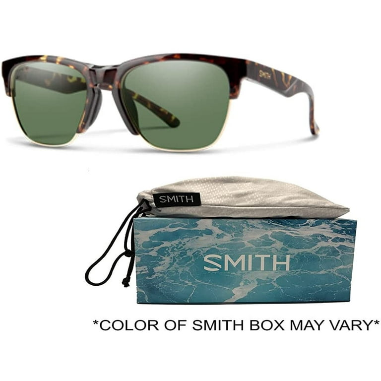 Smith Haywire EPZ/L7 55MM Vintage Tortoise/ChromaPop Polarized Grey Green  Square Sunglasses for Men for Women + FREE Complimentary Eyewear Kit