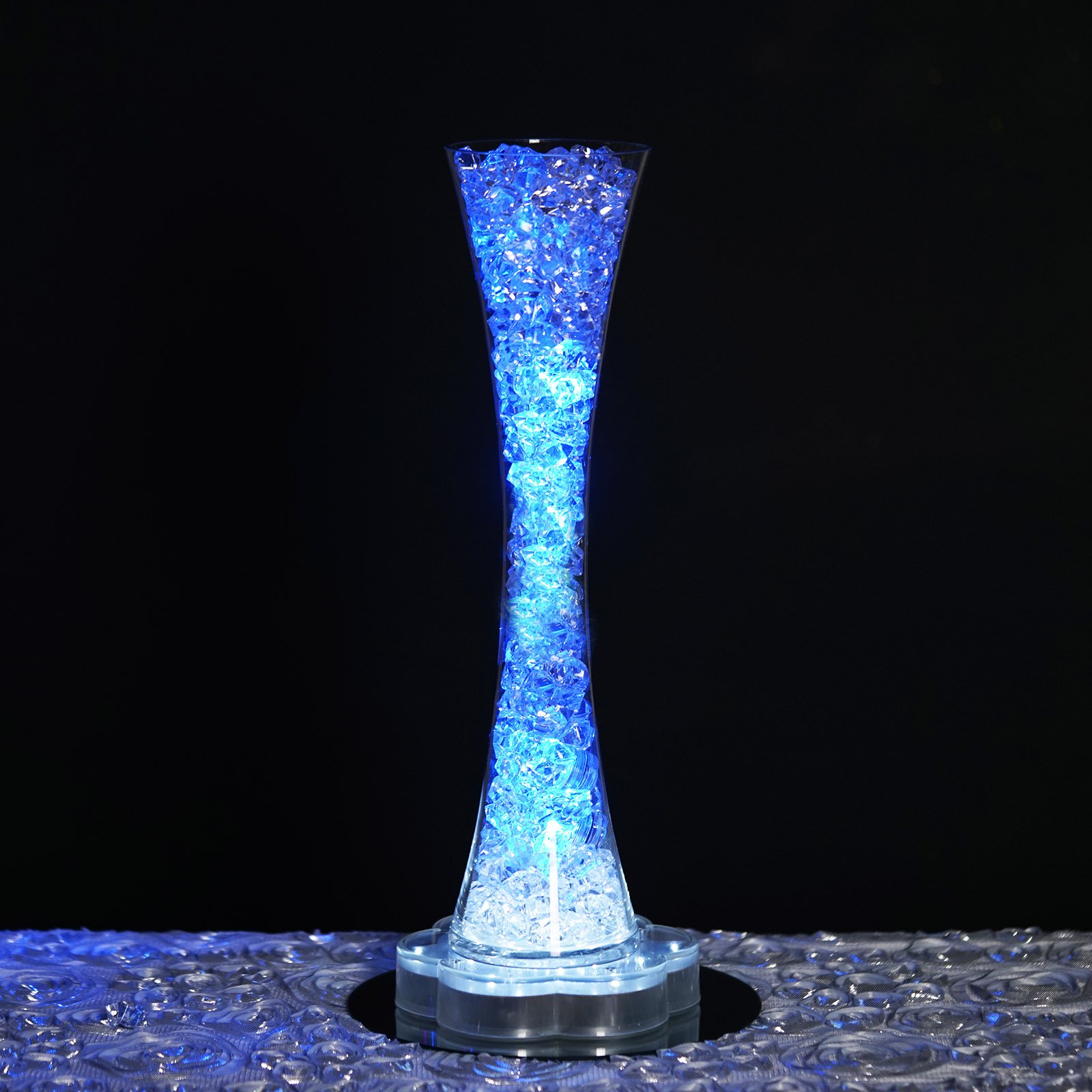 Efavormart 16" Tall Clear Hourglass Shaped Floral Vase Wedding Party