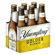 Yuengling Golden Pilsner Beer, 6 Pack Beer, 12 Fl Oz Glass Bottles, 4.7% ABV, Domestic Beer