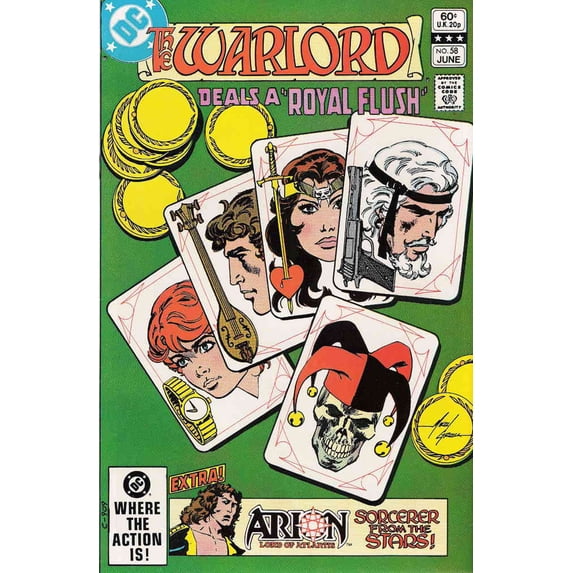 Warlord (DC) #58 VF ; DC Comic Book
