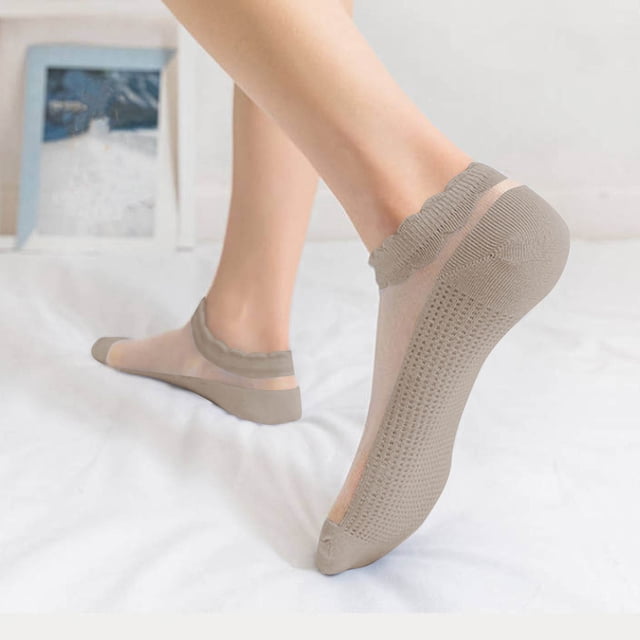 Neewe Womens Ankle Socks Lightweight Breathable Casual Low Cut Socks for Women Sweat Absorbing Socks