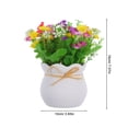 thumbnail image 2 of unbranded Florero Decorativo Con Ramo Artificial Para Ambientar Espacios Interiores, 2 of 6