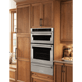 thumbnail image 2 of KitchenAid KOCE507ESS 27 inch Stainless Convection Wall Oven / Microwave Combo, 2 of 6