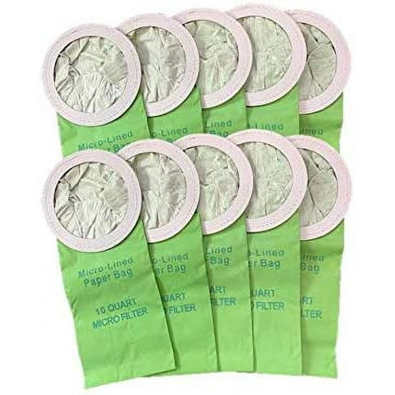 10 Proteam 10 QT Quart Backpack Vacuum Bags (10 Bags). Fits Proteam CoachVac, MegaVac, SuperCoach Vac Vacuums. Replaces Part # 100331