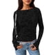 thumbnail image 1 of Blusa para Mujer PRETTYGARDEN Manga Larga Malla Floral Negra XXL, 1 of 8
