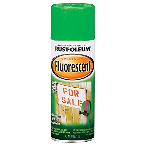 60-Pack of 11 oz Rust-Oleum 342417 Specialty Green Fluorescent Spray Paint