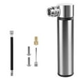 thumbnail image 4 of Mountain Bike Aluminum Alloy Mini Pump Portable Road Bike Silver, 4 of 9