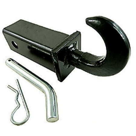 - Car Black Metal Boat Mount Tow Hook 2