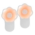 thumbnail image 4 of Cubrepezones de silicona sin tirantes, sin costuras, para vestidos de fiesta pétalo, 4 of 8