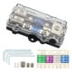 thumbnail image 3 of Kit de bloque de distribución con fusibles y portafusibles para accesorios automotrices, caja de fusibles 2 vías, 3 of 9