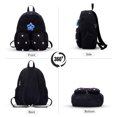 thumbnail image 7 of HuaAngel Water Resistant Backpack with Mulitiple Pockets for School Travel Outdoor College, Lightweight Daypack for Teens with Laptop Compartment, 7 of 7