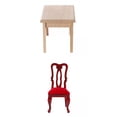 thumbnail image 1 of Mini Y Silla de de para Juguetes de Decoración de 1/12, 1 of 9