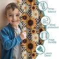 thumbnail image 3 of Blackout Kids Curtains,Sunflower Childrens Insulated Curtains Set Of 2,Bedroom Essentials,Toddler Room Decor 42x54in(106x137cm), 3 of 4