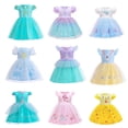 thumbnail image 2 of Vestido de princesa Cenicienta para niñas, vestido reductivo de Cosplay para fiesta de niños, ropa personalizada de Halloween zhangmengya unisex, 2 of 2