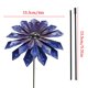 thumbnail image 3 of Estaca decorativa de jardín con flor de metal y acabado resistente a la oxidación para jardines, céspedes, patios y entradas de patios., 3 of 8