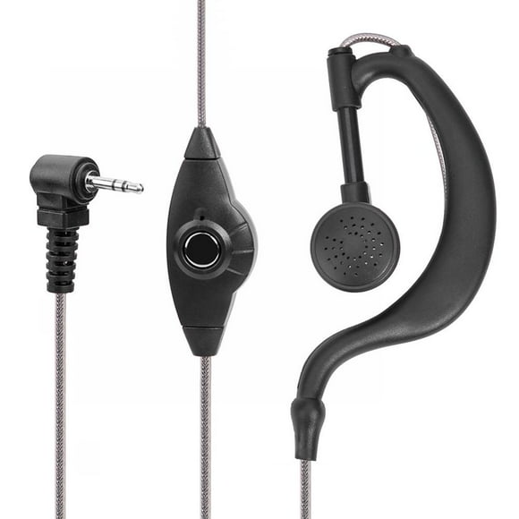 2.5mm Plug G Shape Headset Earphone Earpiece Mic PTT for Motorola Radio