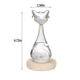 thumbnail image 3 of weibbin Weather Vial- Weather Forecasting Bottle-Water Drops For Home And Office- Stylish Decorative Desktop Weather Predictor- Weather Instrument 50ml, 3 of 9
