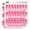 Clear, variant on I'm Wearing Clean Underwear Kawaii Chibi Pigtails Planner Calendar Scrapbooking Crafting Sticker Set