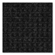 Apache Mills Absorba Select Entry Mat, Rectangular, Pepper/Black Crush-Resistant Needle-Punched Surface, 36 x 10 ft