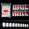 thumbnail image 4 of sweethay Nail Manicure Art Craft Handmade Fingernail Manicuring Extension Professional Decoration False Sticker Tips PVC Arte de uñas blanco, 4 of 6