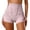 Pink, variant on Women's Lace Waist Cincher with Seamless Mid Rise Briefs for Breathable Shaping Panties for Control and Lifting Ride Up and Comfortable Everyday Wears Womens Underwear Set Candy Underwear