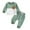 Light Green, variant on Godderr 2PCS 6M-3Y Newborn Boys Sweatshirt Jogger Pants Outfits for Toddler Tops Sweatpants Patchwork Autumn Casual Clothes