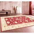 thumbnail image 2 of Pasargad Home Oushak 141" x 218" Hand-Knotted Lamb's Wool Area Rug in Red/Ivory, 2 of 2