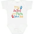 thumbnail image 3 of Inktastic Mimi and Papa Love Me Boys or Girls Baby Bodysuit, 3 of 5