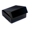 Black Gourmet Shipping Boxes, 6x6x2", 6 Pack