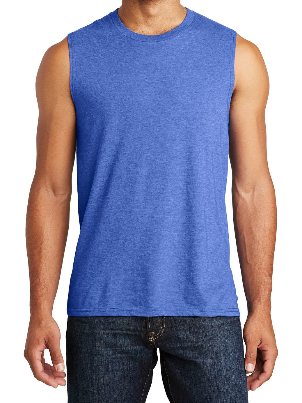 Mafoose Male V.I.T. Muscle Men Tank Top Royal Frost xLarge