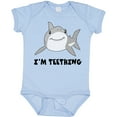 thumbnail image 3 of Inktastic I'm Teething Cute Shark Boys or Girls Baby Bodysuit, 3 of 5