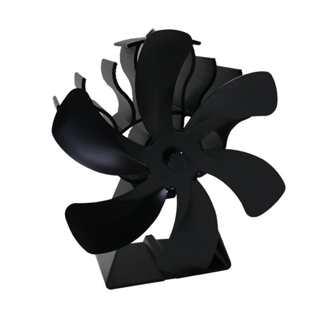 Chimenea De 6 Aspas, Ventilador De Estufa Sin Electricidad, Ventilador De Tubo De Chimenea De Bajo Ruido Para Estufa De Chimenea Cateissary HA047567-00