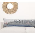 thumbnail image 3 of 45" White San Francisco Daylight Skyline Lumbar Decorative Pillow, 3 of 3