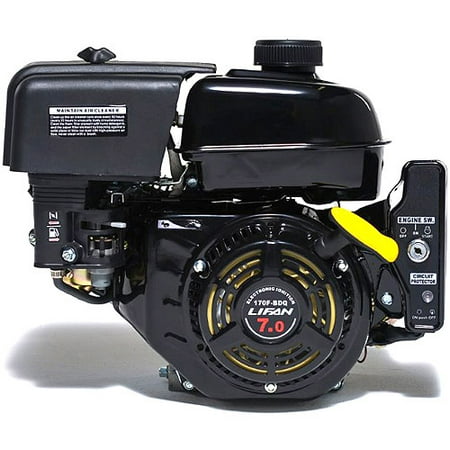 LIFAN 7HP OHV Electric/Recoil Start 3/4" Horizontal Keyway Shaft Engine