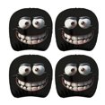 thumbnail image 6 of Lovely Smiling Designs Auto Headrest Protectors Soft Polyester Fabric Headrest Covers For Most Cars With Easy Maintenance, 6 of 8