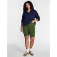 thumbnail image 2 of Terra & Sky Women's Plus Bike Short with Pocket, Sizes 0X-5X, 2 of 5