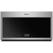 Whirlpool WMHA9019HZ - Microwave oven with convection - over-range - 1.9 cu. ft - 1100 W - stainless steel with built-in exhaust system