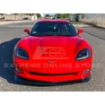 thumbnail image 2 of Replacement For 2005-2013 Chevrolet Corvette C6 Base Models | ZR1 EXTENDED Style Front Bumper Lower Lip Splitter ( ABS Plastic - Painted Black ), 2 of 12
