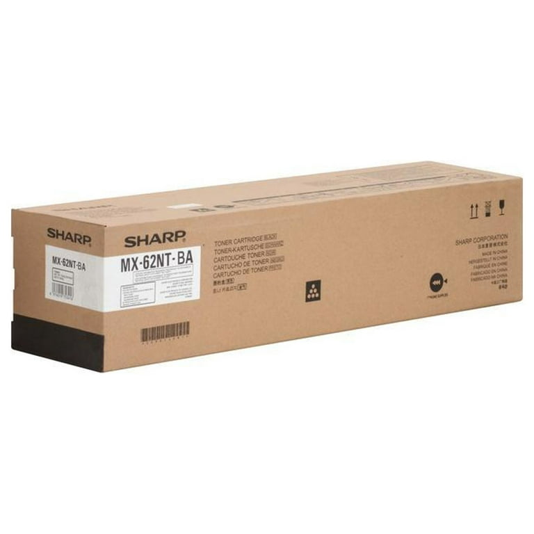 Sharp MX62NTBA Original Toner Cartridge - Laser - High Yield - 65000 Pages - Black - 1 Each Sharp MX62NTBA Original Toner Cartridge - Laser - High Yield - 65000 Pages - Black - 1 Each