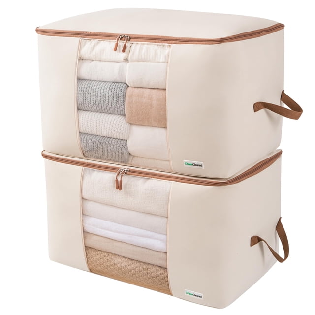 Organizador de lona Chaos Cleared Storage Bags, paquete de 2 unidades, 24 x 14 x 14 cm